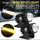 (2pcs) New Mini Driving Fog Light for All Motorcycle, Cars, Jeep(2pcs) Dual Function White-Yellow Lens Projectors Auxiliary Light 20w free button