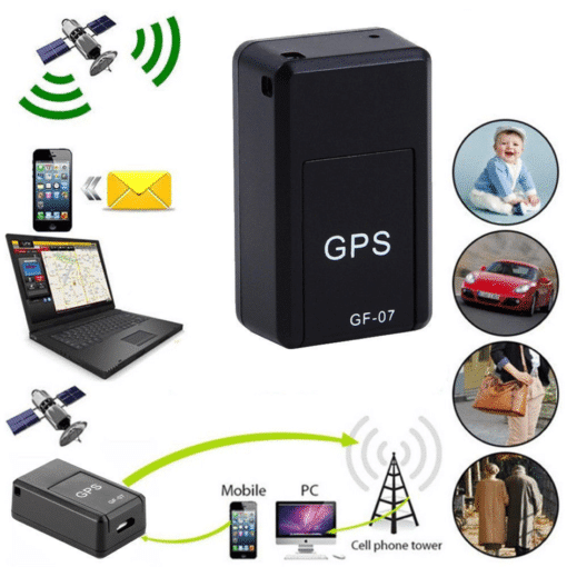 Get your GPS tracker | Mini Gps Tracker Magnetic | Gps Tracking Device Ideal For Kids, Elderly, Wallet, Luggage And Vehicles