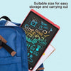 Writing Pad LCD Tablet For Kid Digital Drawing Pad – Erasable Writing Board – Writing Pad (Random Color) - 10 inch