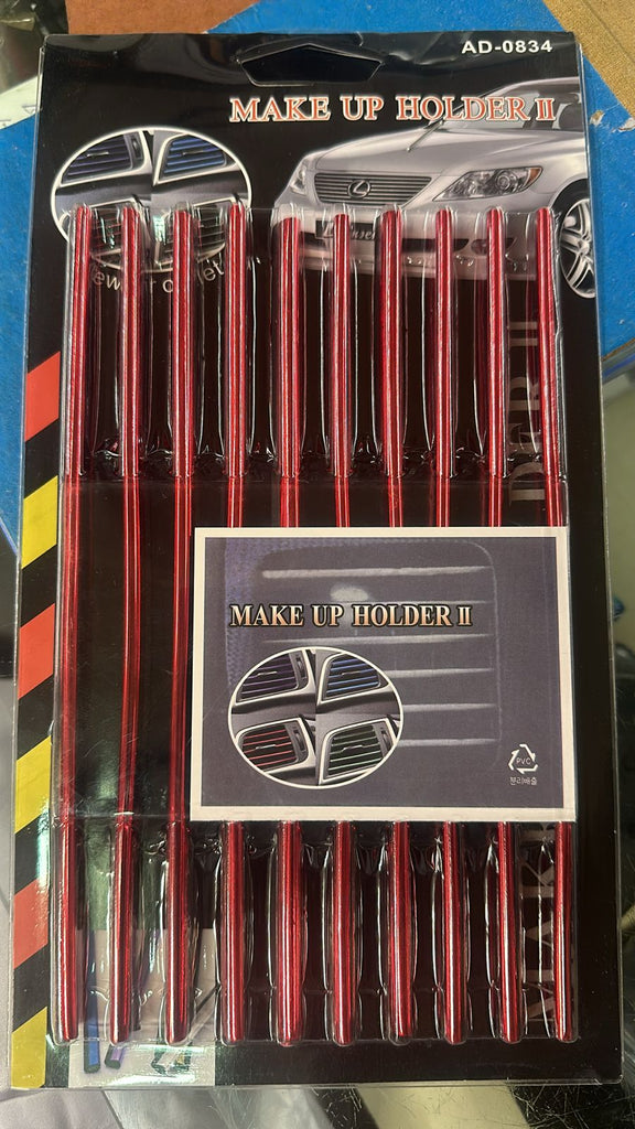 Car air-conditioning grill moulding for decorating ,Car AC Decor Strip Only Red colour