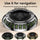 2 in 1 Dashboard Car Phone Holder with Navigation Bracket - 360° Rotation Phone Bracket For Car Use - Random Color