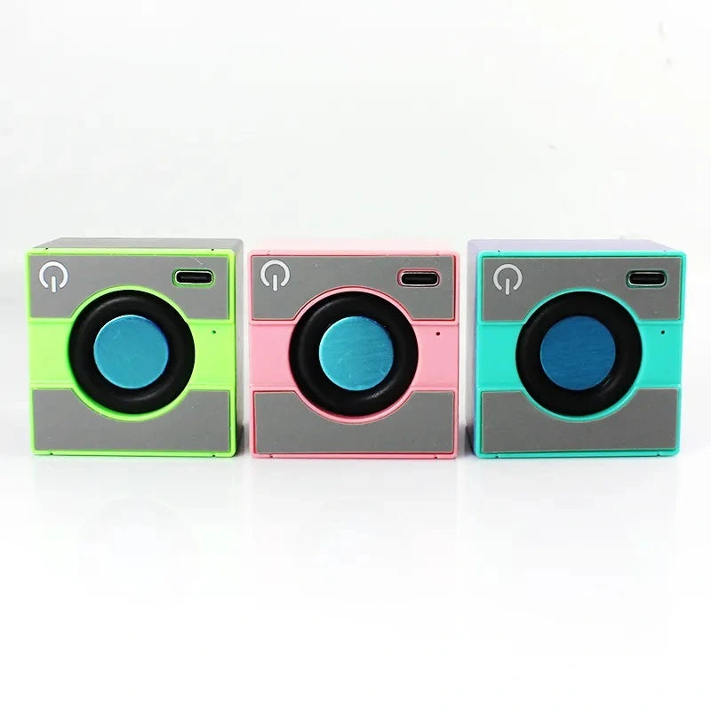 Compact X1 Portable Bluetooth Speaker – Mini HIFI Sound Box for Phone, PC & Laptop – Wireless & Outdoor-Ready(random color)