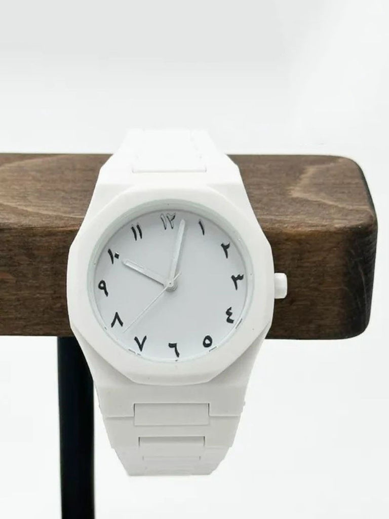 White Aura Couple Watch – Elegant Matching Timepieces, Stylish Fashion Men and Women