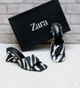 Zebra-Print Block Heel Mules – Essential Chic Collection (36)