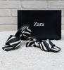 Zebra-Print Block Heel Mules – Essential Chic Collection (36)
