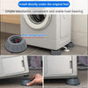 4Pcs Universal Anti‑Vibration Feet Pads | Washing Machine, Dryer, Refrigerator & Furniture Non‑Slip Rubber Mat (Small Size)