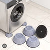 4Pcs Universal Anti‑Vibration Feet Pads | Washing Machine, Dryer, Refrigerator & Furniture Non‑Slip Rubber Mat (Small Size)