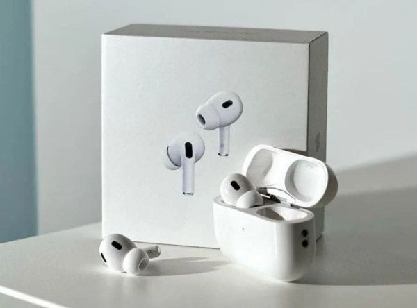 Latest AirPods Pro 2 | Bluetooth 3.1 | Wireless Earbuds with Hanging Design | Premium Sound - With Box