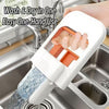 Foldable Desktop Mini Sponge Mop | Portable Wet & Dry Cleaning | Self‑Squeezing Mop for Kitchen, Bathroom, Car & Glass