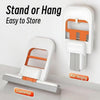 Foldable Desktop Mini Sponge Mop | Portable Wet & Dry Cleaning | Self‑Squeezing Mop for Kitchen, Bathroom, Car & Glass