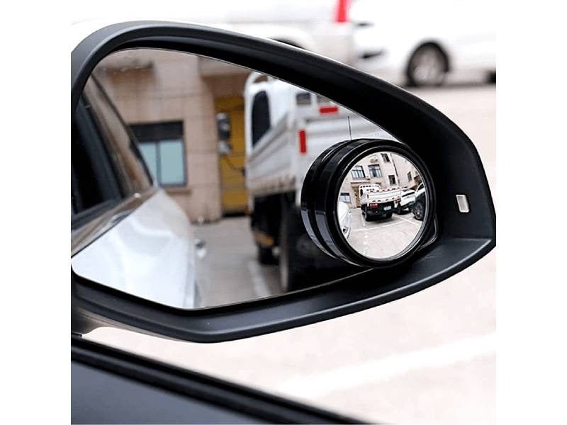 Blindspot Rearview Convex Mirror – 2pcs | Wide-Angle Anti-Glare Side Mirror for Cars & Vehicle