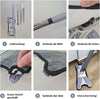 XMOP Floor Mop | Advanced Cleaning Technology | Easy Floor Wiping | Microfiber Head | Durable & Portable | With 1 Cloth