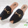Flat Slippers for Women & Girls – Genuine Leather Peshawri Kheri Style 36/Black