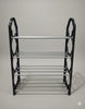 4 Layer Multipurpose Metal Shelf Rack 🗄️ | Space Saving Storage Organizer for Kitchen, Living & Study Room ✨