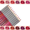 Kathleen High Pigmented Lip Pencil – Smooth Creamy Texture | Multicolor Shades | Pack of  12