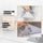 Silver Foil Kitchen Waterproof & Oil Proof Self-Adhesive Sticker Roll – Aluminum Heat Resistant Wallpaper for Stove, Cabinets & Walls (60×200cm)