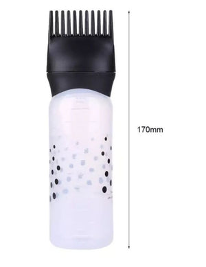 Hair Oil Comb Applicator Bottle with Graduated Scale – Professional