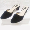 Stylish Heel Pump Shoes for Women with Tie Knot - Blue color 36