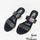 Ladies Casual & Party Wear Flat Slippers – Stylish Elastic Work Design