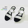 Ladies Casual & Party Wear Flat Slippers – Stylish Elastic Work Design