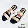 Ladies Casual & Party Wear Flat Slippers – Stylish Elastic Work Design