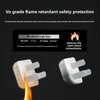 Baby Proof Socket Cover | Child Safety Protector | Electric Mains Safety Lock | Pack of 10 (2 Pin)