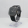 Calvin Klein Black Quartz Analog Watch for Men | Square Dial Luxury Wristwatch with Premium Silicone Strap Black