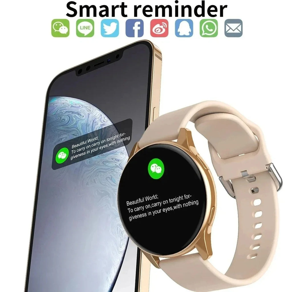 Active 2 Smart Watch | 1.3-Inch Full Touch Screen | 20mm Silica Gel Strap | Portable & Adjustable | Black