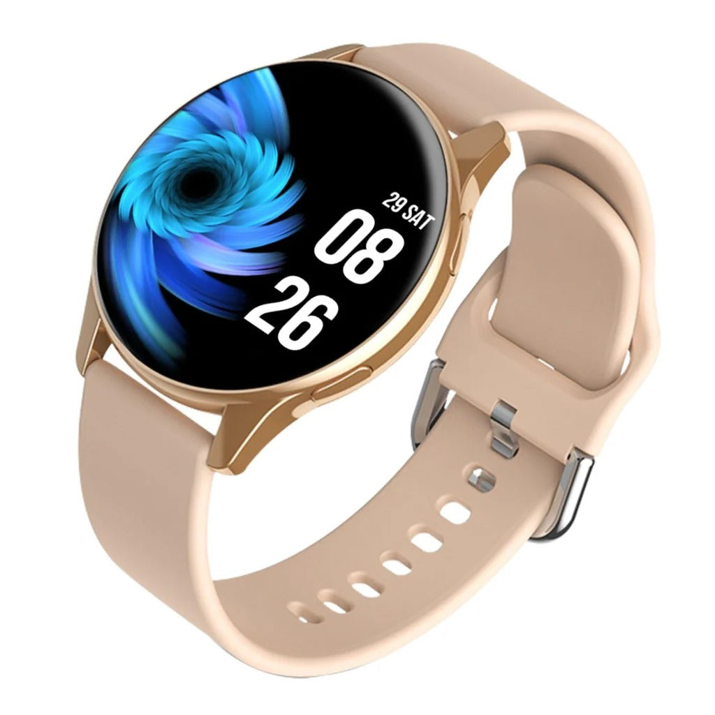 Active 2 Smart Watch | 1.3-Inch Full Touch Screen | 20mm Silica Gel Strap | Portable & Adjustable | Black