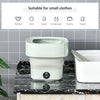 Foldable Mini Washing Machine – Portable Collapsible Washer for Travel, Dorm, Baby Clothes | Random Color |