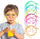 (BUY 1  & GET 2 FREE) ( 1+2 = 3 )  Funny Silly Straw Glasses for Kids and Adults - Creative Flexible Drinking Straw Eyeglasses Fun Party Accessory (Random Color)