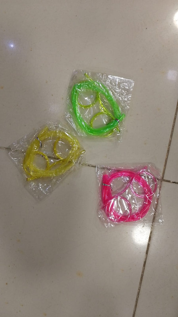 (BUY 1  & GET 2 FREE) ( 1+2 = 3 )  Funny Silly Straw Glasses for Kids and Adults - Creative Flexible Drinking Straw Eyeglasses Fun Party Accessory (Random Color)