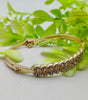 Imported Adjustable 2 Leafy Crystal Bracelet – Elegance Redefined | Best Quality Artificial Bracelet For Girls & Women | Bracelet For Every Occasion | Elegant Design