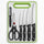 6 in 1 Stainless Steel Knives Set– For meat, bread, fruits, and vegetables | Kitchen Knife Set with Scissors, Peeler & Cutting Board – All-in-One Cooking Essentials with Ergonomic Handles & Sharp Stainless Steel Blades