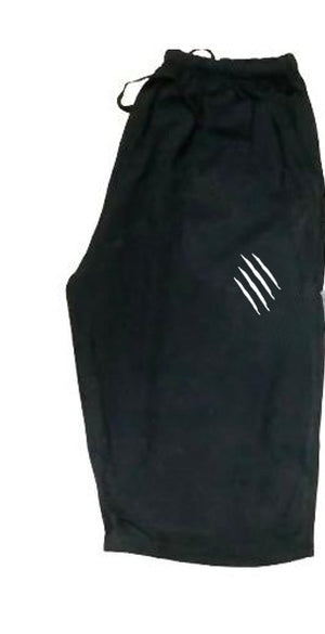 Black Color Summer Designer Stylish Shorts for Men | Black | Gym, Sports & Fitness Shorts - L