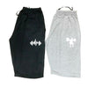 [Pack Of 2] Simple Stripe Style Fashion Shorts for Men | Shorts For Sports & Fitness - L