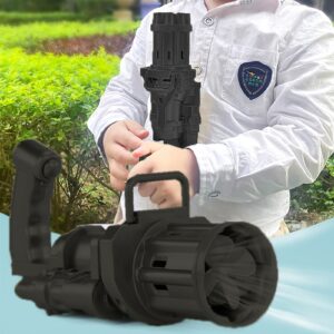 Kids Gatling Bubble Gun Toys Summer Automatic Soap Water Gatling Bubble Machine Children Indoor Outdoor Toy Blower Bubble (random color)